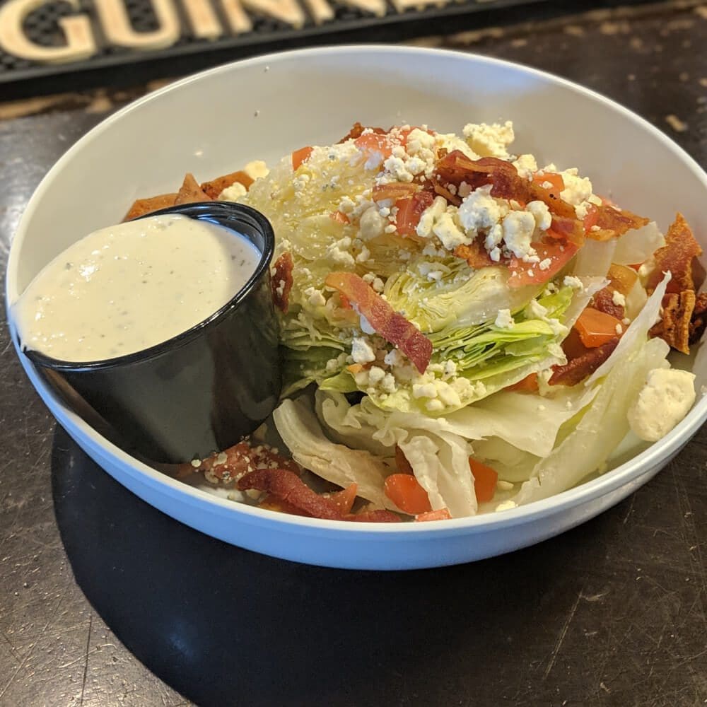 Wedge Salad Wedge Salad served at brockway irish pub in carmel